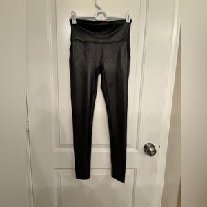 Spanx Faux Leather Leggings S/P